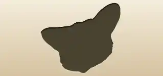 Galago silhouette
