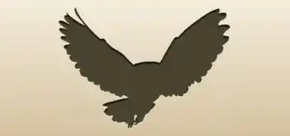 Owl silhouette