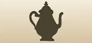 Coffee Pot silhouette
