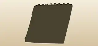 Calendar silhouette