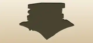 Sandwich silhouette