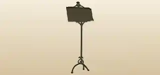 Music Stand silhouette