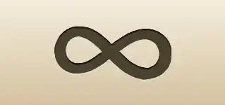 Infinity Symbol silhouette