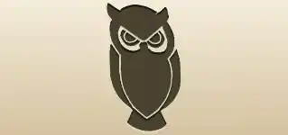Owl silhouette