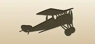 Airplane silhouette