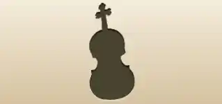 Double Bass silhouette