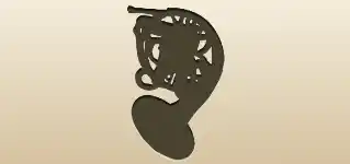French Horn silhouette