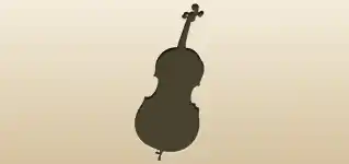 Double Bass silhouette