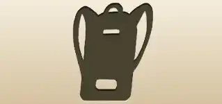 Backpack silhouette