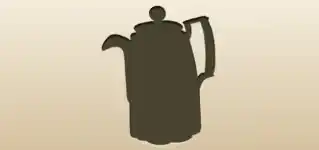 Coffee Pot silhouette