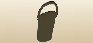 Can of Paint silhouette
