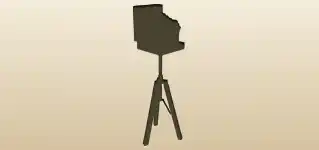 Camera silhouette