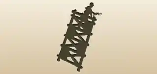 Scaffolding silhouette