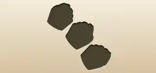 Cupcakes silhouette