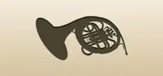 French Horn silhouette