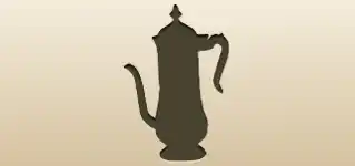 Coffee Pot silhouette