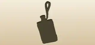 Flask silhouette