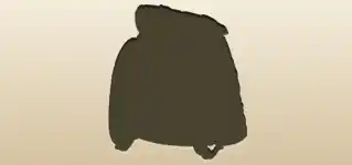 Backpack silhouette