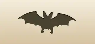 Bat silhouette