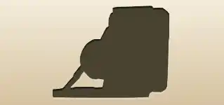 Camera silhouette
