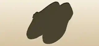 Slippers silhouette