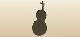 Double Bass silhouette