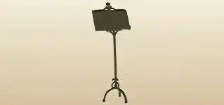 Music Stand silhouette