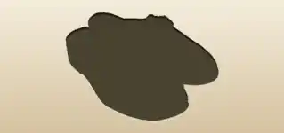 Slippers silhouette