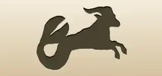 Capricorn silhouette