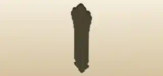 Thermometer silhouette