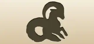 Capricorn silhouette