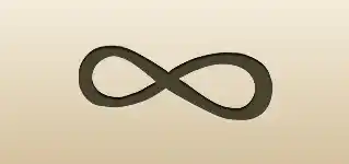 Infinity Symbol silhouette