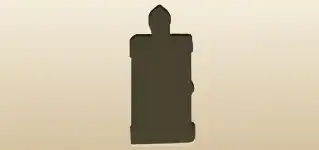 Flask silhouette