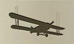 飛行機のシルエット