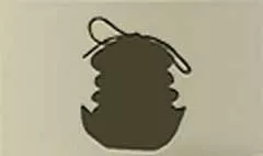 クッキーのシルエット