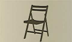 Folding Chair silhouette