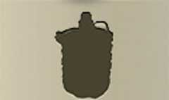 Wicker Bottle silhouette