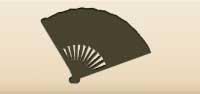 Hand Fan silhouette