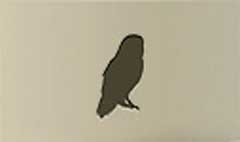Owl silhouette #2