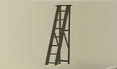 Step Ladder silhouette