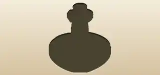 毒薬のシルエット
