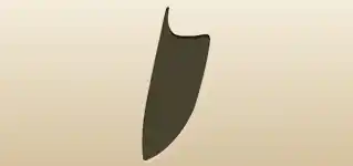 盾のシルエット