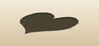 ハートのシルエット