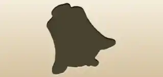 ベルのシルエット