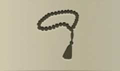Prayer Beads silhouette