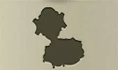 宝石箱のシルエット