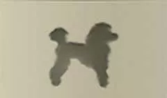 イヌのシルエット