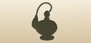 香水のシルエット