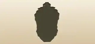 鏡のシルエット