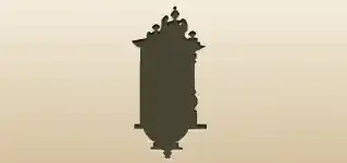 時計のシルエット